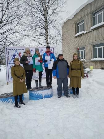 фото лыжи Харовск 29 января девочки